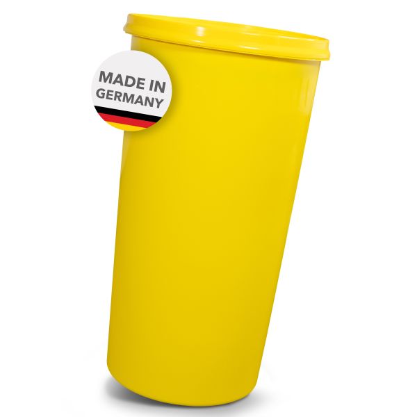 Gelber Sack - Tonne gelb - Müllsackständer - Müllständer - Mülleimer - Wertstoffständer - 60 l