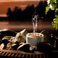 Saunaspringbrunnen Saunatroikka