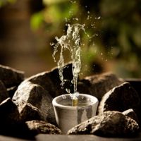 Saunaspringbrunnen Sisukas