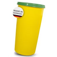Gelber Sack - Tonne gelb - Müllsackständer - Müllständer - Mülleimer - Wertstoffständer - 60 l